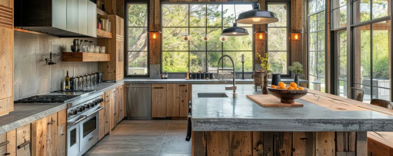 Cement Counter Installation in Sonoma County, CA