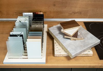 Cement Countertop Installation