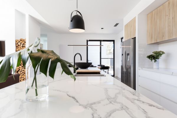 Marble Countertop Placement
